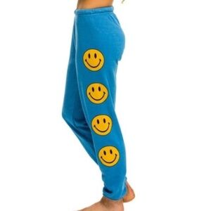 Aviator Nation NWOT Smiley 2 Sweatpants (M)